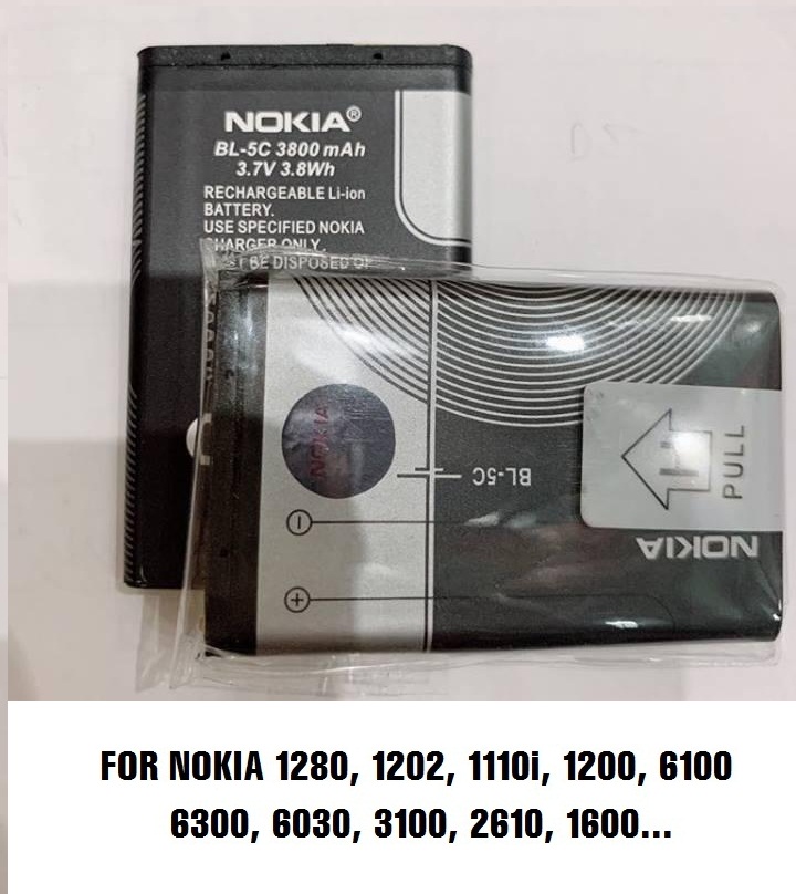 PIN BL-4C, 5C DÙNG CHO ĐIỆN THOẠI