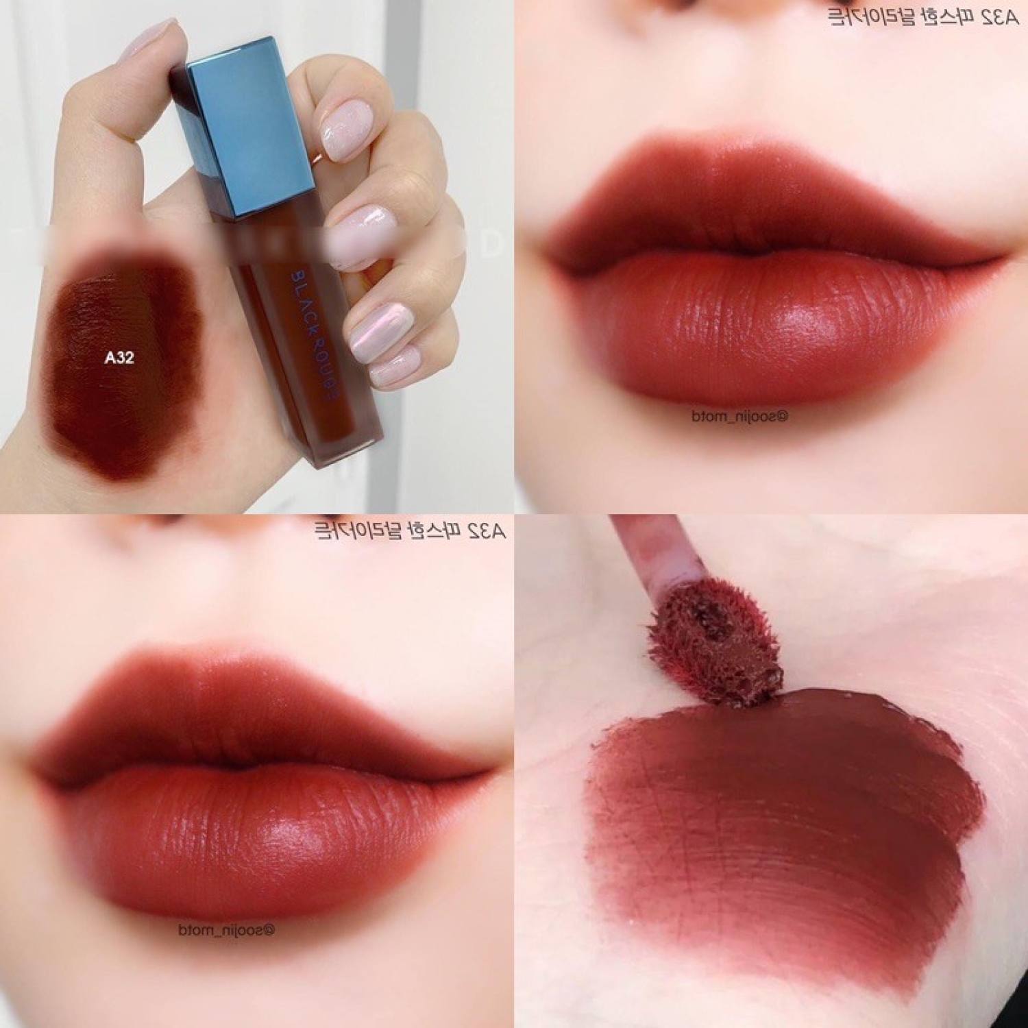 SON BLACK ROUGE A32 - ĐỎ ĐẤT