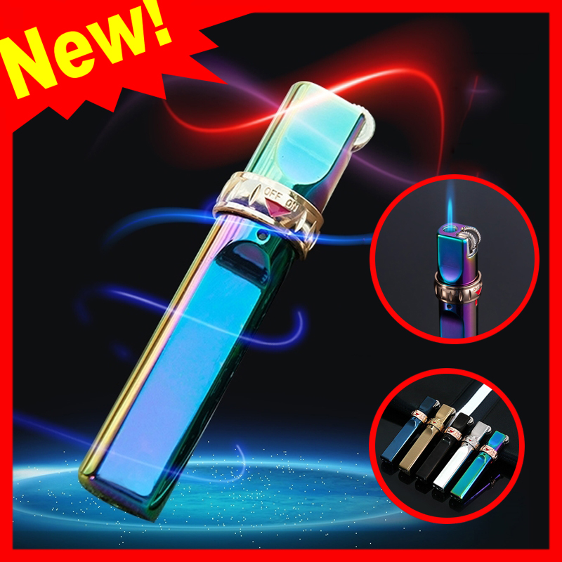 Hộp quẹt khò, Hộp Quẹt Bật Lửa khò 1 tia rảnh tay jobon ZB-633A, kiểu dáng sang trọng lịch lãm, nhiều màu