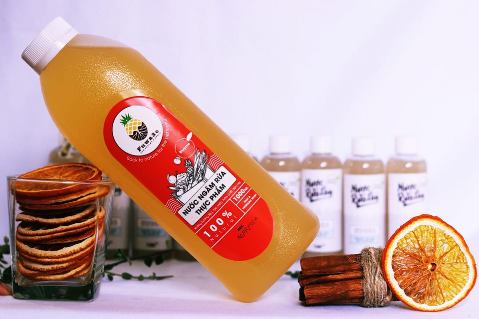 Nước Ngâm Rửa Thực Phẩm FUWA 3E -  Enzyme Sinh Học (1 lít)