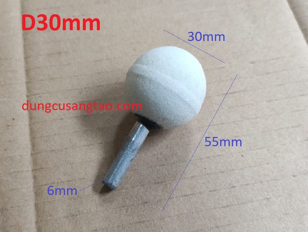 Đá mài trục 6mm (hình trụ/hình cầu)
