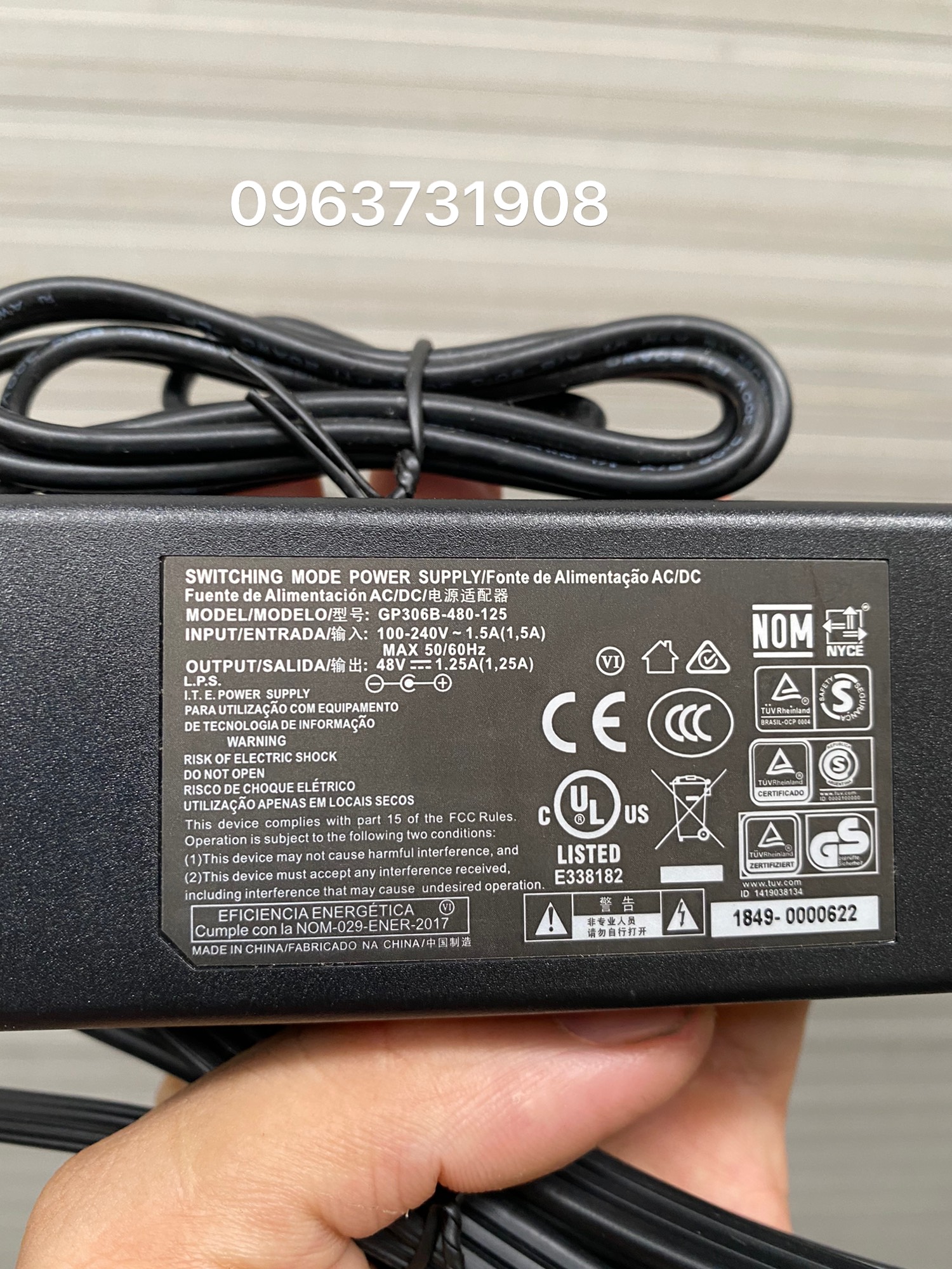 Cục nguồn cho Switch POE , Wifi 48v hàng cao cấp