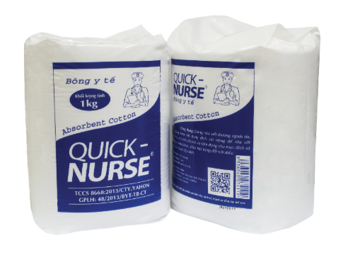 [HCM]Bông gòn y tế Quick-Nurse 1kg