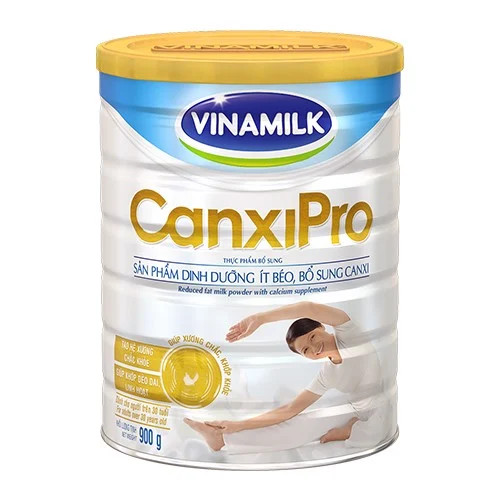 (HSD T10-2027) (Mẫu Mới) Sữa Bột Vinamilk Canxi Pro - Hộp 900g.