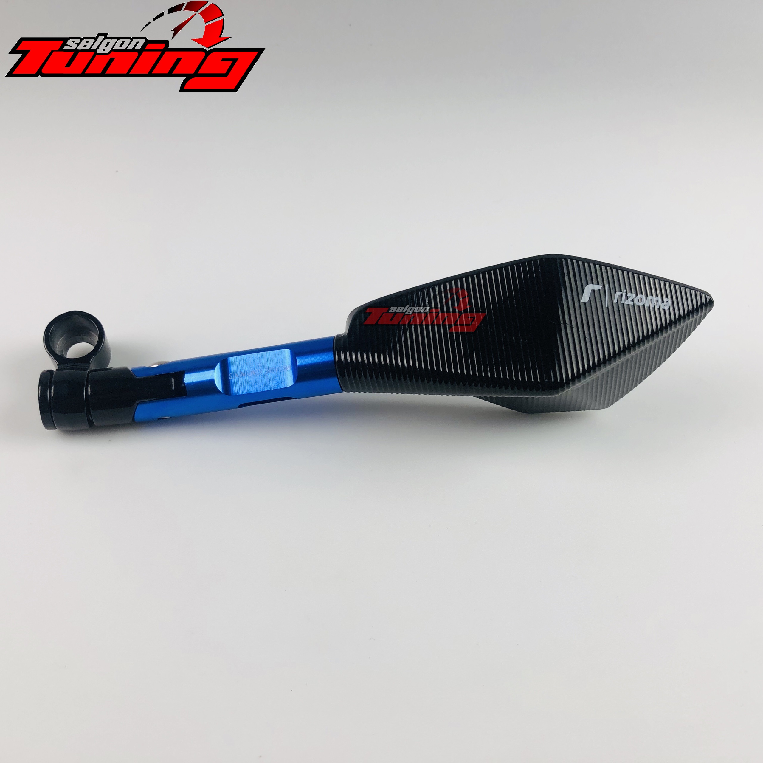 [HCM]Kính ( gương) trái chiếu hậu - Màu xanh Blue  SaigonTuning