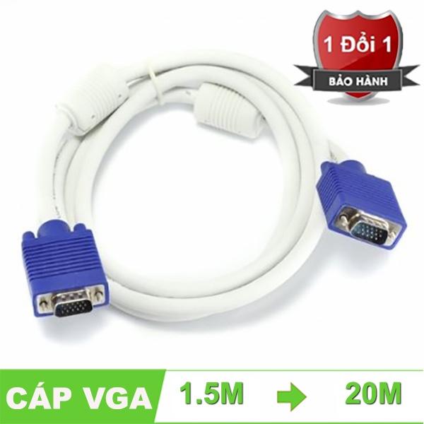 [HCM]Dây Vga Trắng 20M