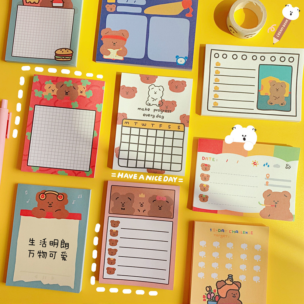 [Có sẵn] Tập giấy note - sticky note xinh xắn tiện lợi