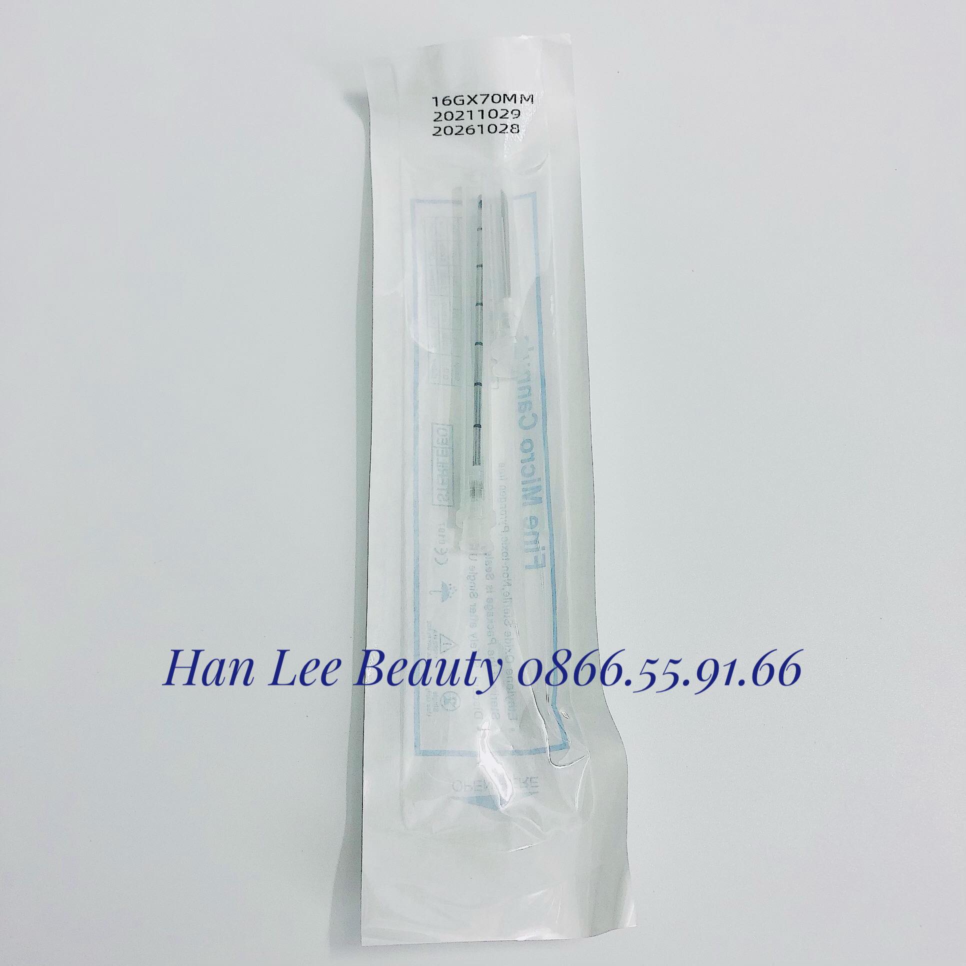 Kim Cannula Đầu Tù Các Size 16-22-23-25-27