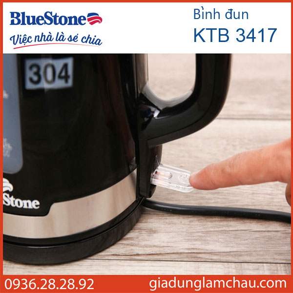 Bình đun siêu tốc Bluestone 1.7l KTB-3417