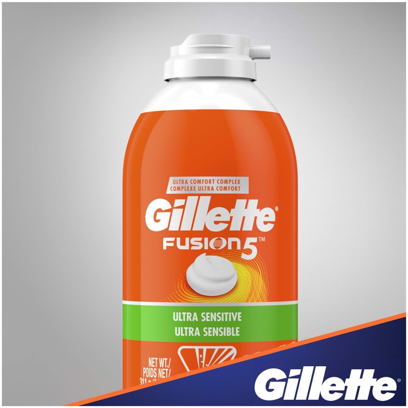 Bọt Cạo Râu Gillette Fusion5 nhập khẩu