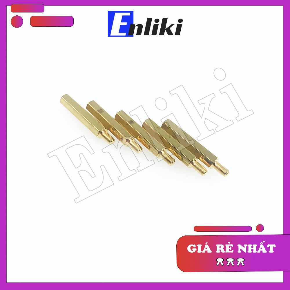 Cọc Đồng M3 Đực-Cái (20+6mm)