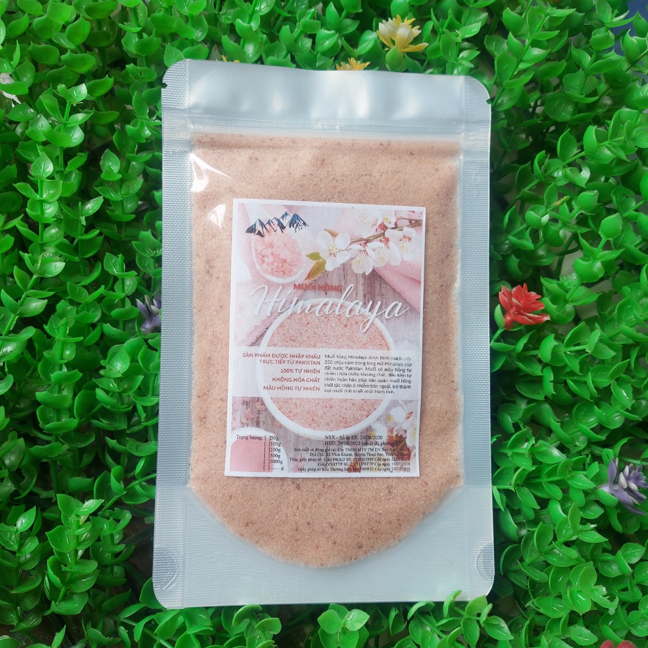 [HCM]Muối Hồng 500g Himalaya Aurosalt Hạt Mịn - Nhập khẩu Pakistan
