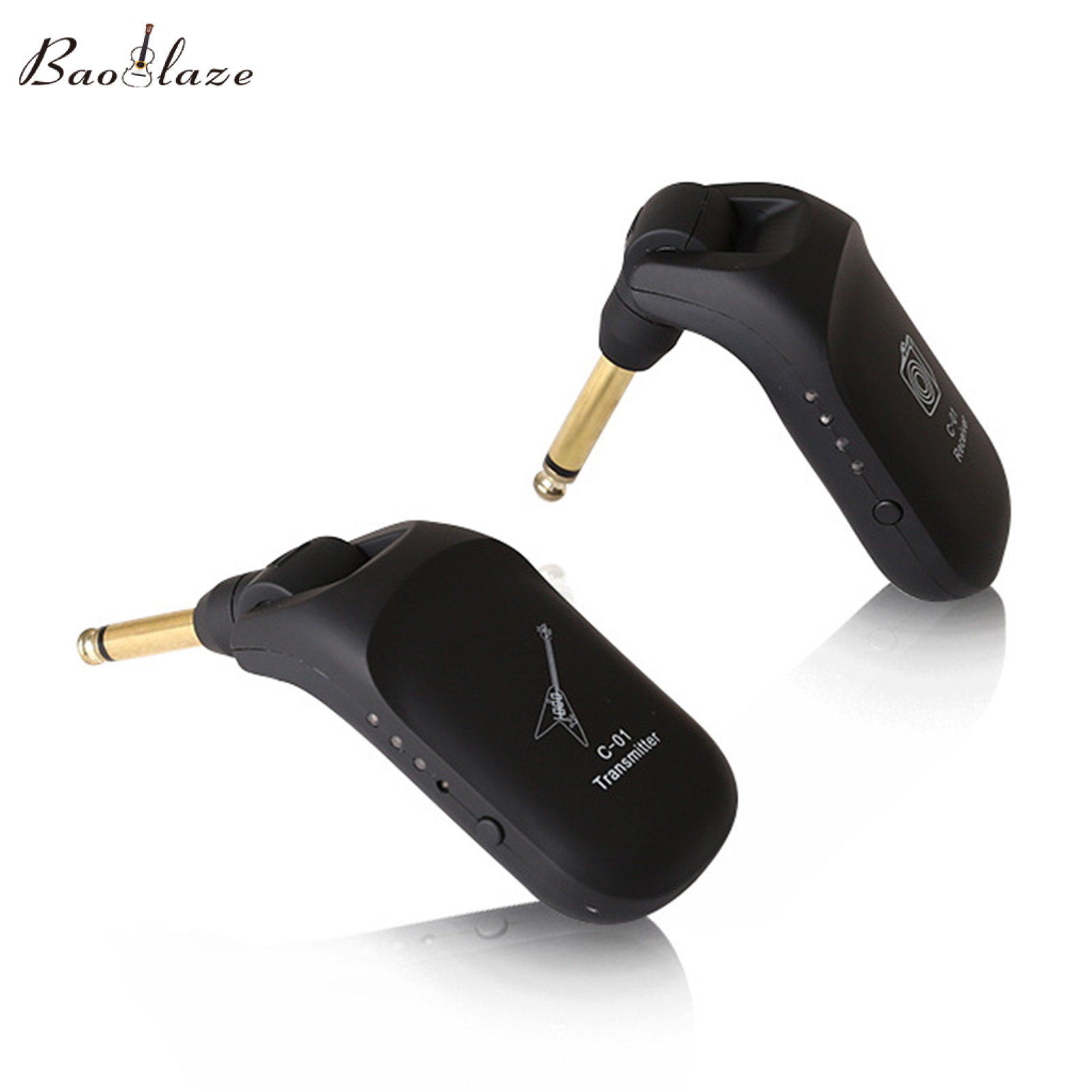 Baoblaze Wireless Digital Guitar System Rechargeable Audio Guitar System Wireless