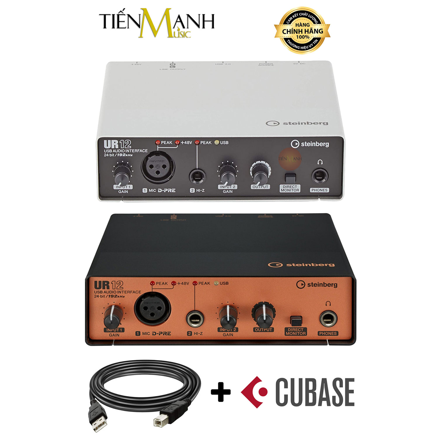 Soundcard Steinberg UR12-sound card set audio receiver and livestream USB audio interface UR12B