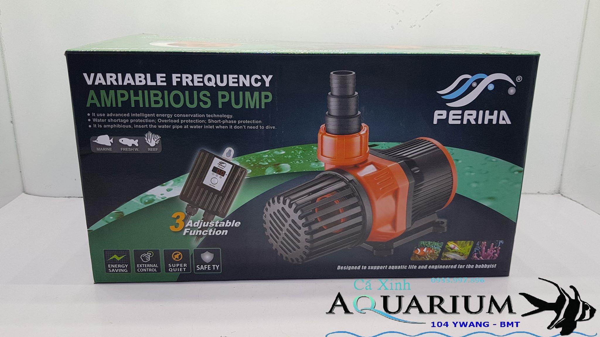 Máy bơm hồ cá Periha PB - 10.000 máy bơm điều khiển 3 chế độ