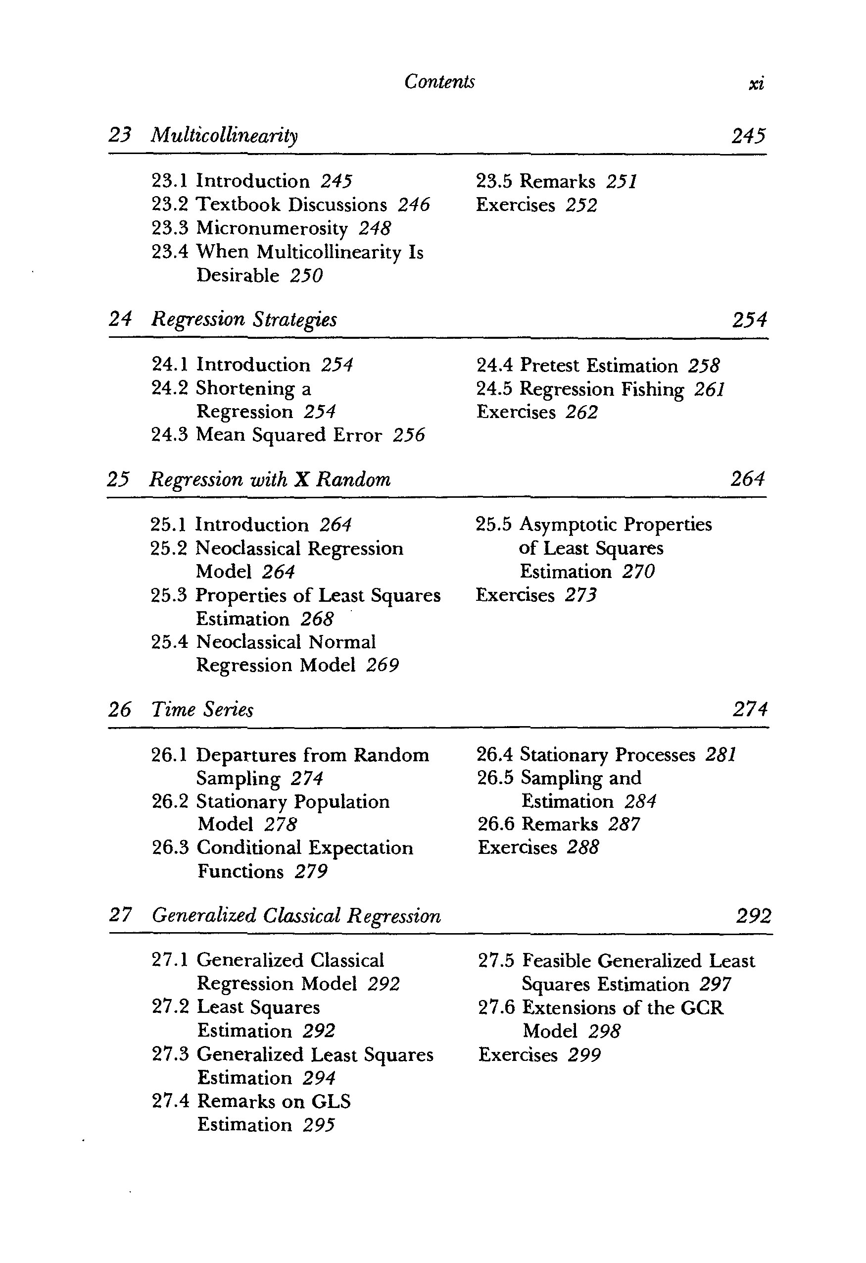 A Course in Econometrics