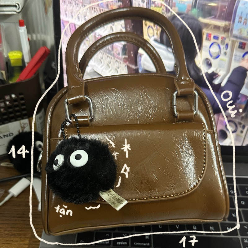 [ Tặng Kèm Charm ] Mariko まりこ Cube Bag - Túi Đeo Chéo Mini MARIKO ( Ouithebrand )