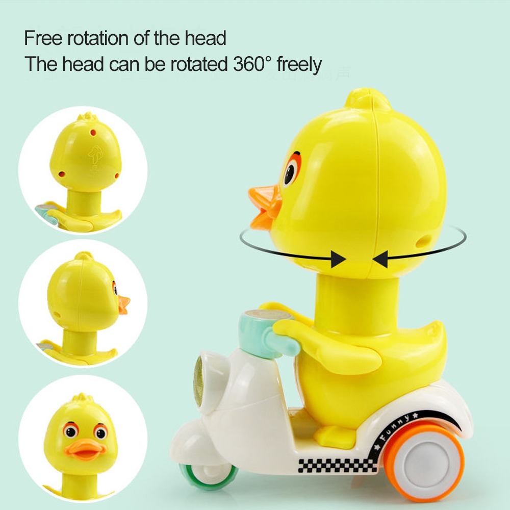 Vịt Chạy Xe Vespa Đồ Chơi Siêu Hot Cho Bé