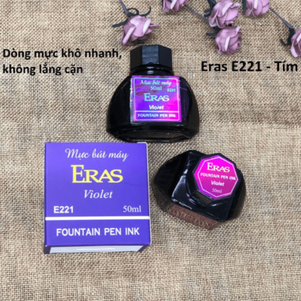 Mực Lọ Bút Máy Eras E221 50ml
