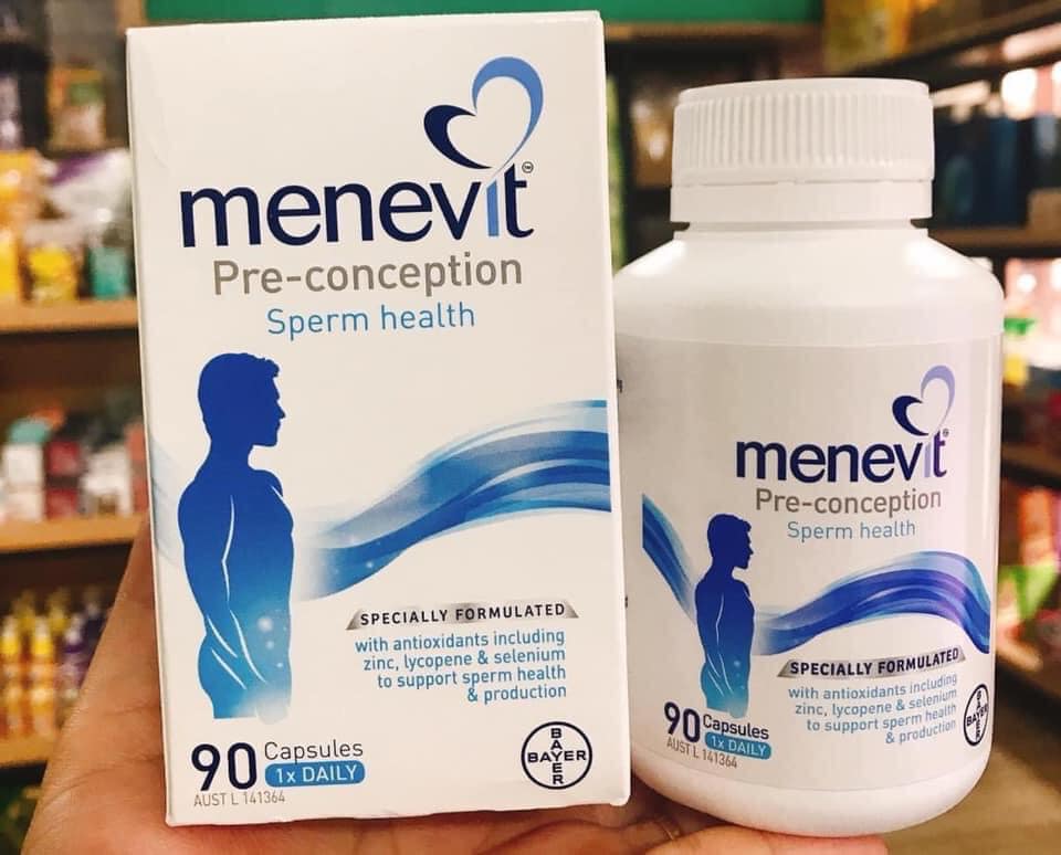 Menevit Pre-Conception Sperm Health 90 Tablets for Men