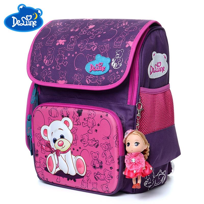 Cặp balo chống gù cho bé Delune Mẫu 2-010
