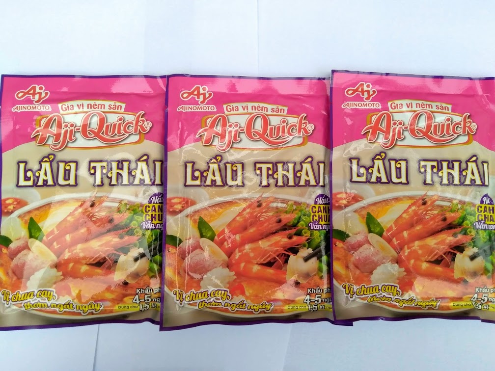 2 Gói Gia vị Lẩu Thái AJi - Quick (gia vị lẩu)