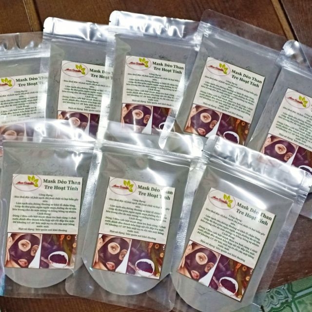 100gr mặt nạ dẻo than tre hoạt tính