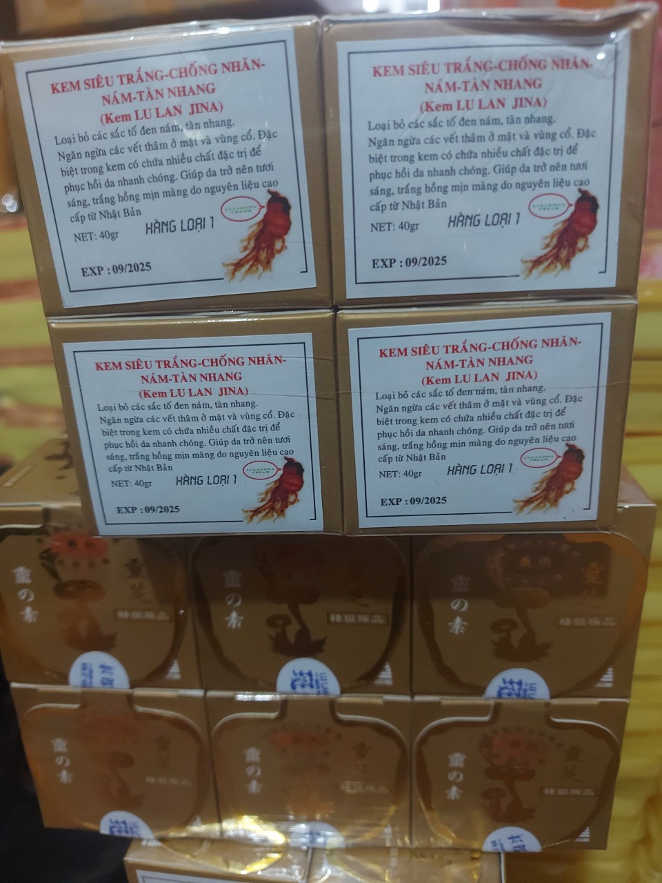 kem lulan linh chi loại 1