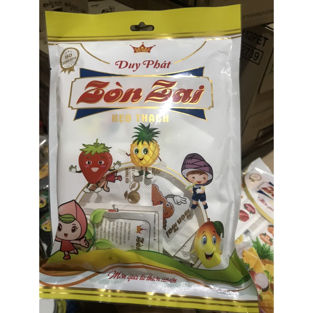 KẸO THẠCH ZÒN ZAI DUY PHÁT TÚI 400G