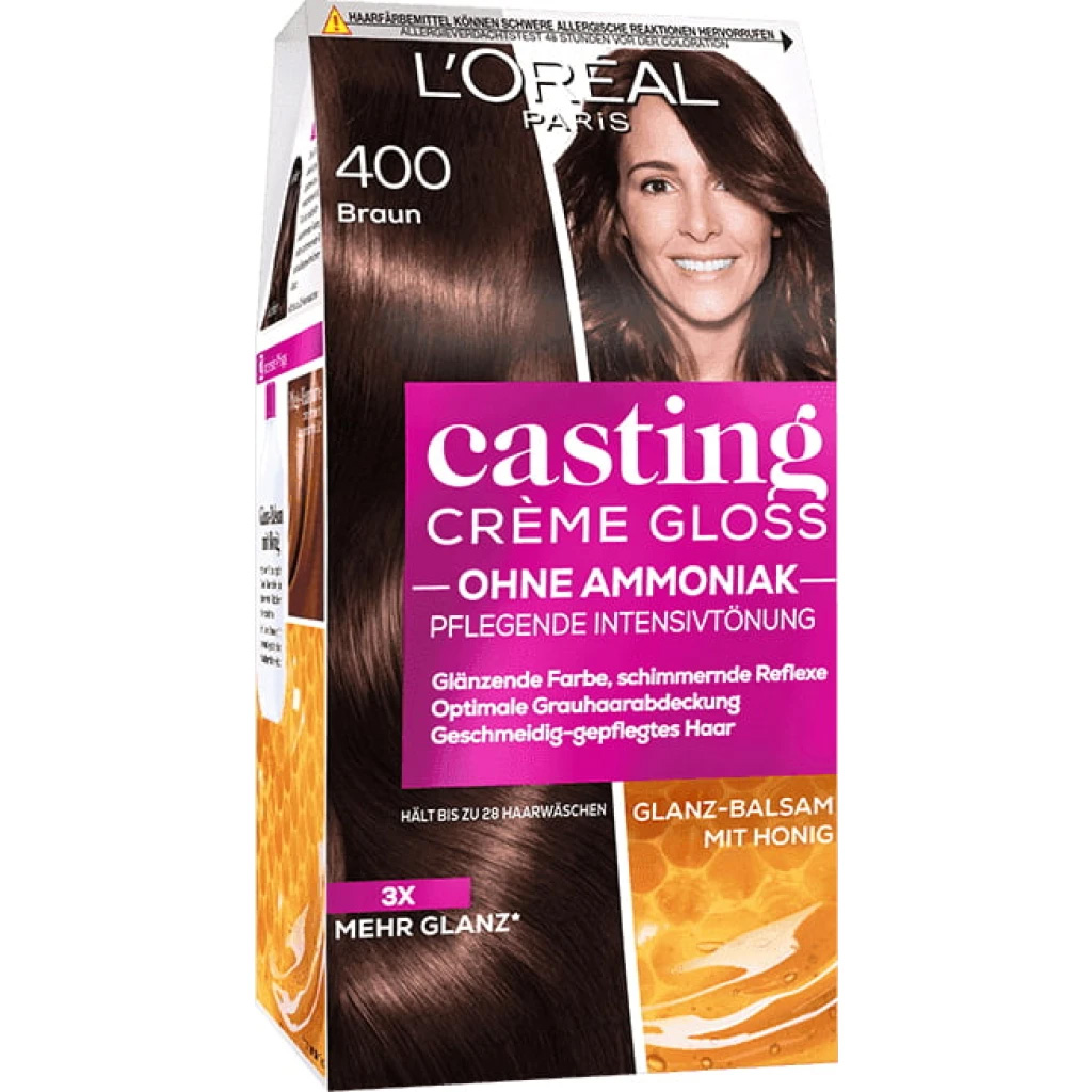 THUỐC NHUỘM TÓC LOREAL CHUẨN ĐỨC - NHUỘM NÂU- LOREAL CASTING CREME GLOSS