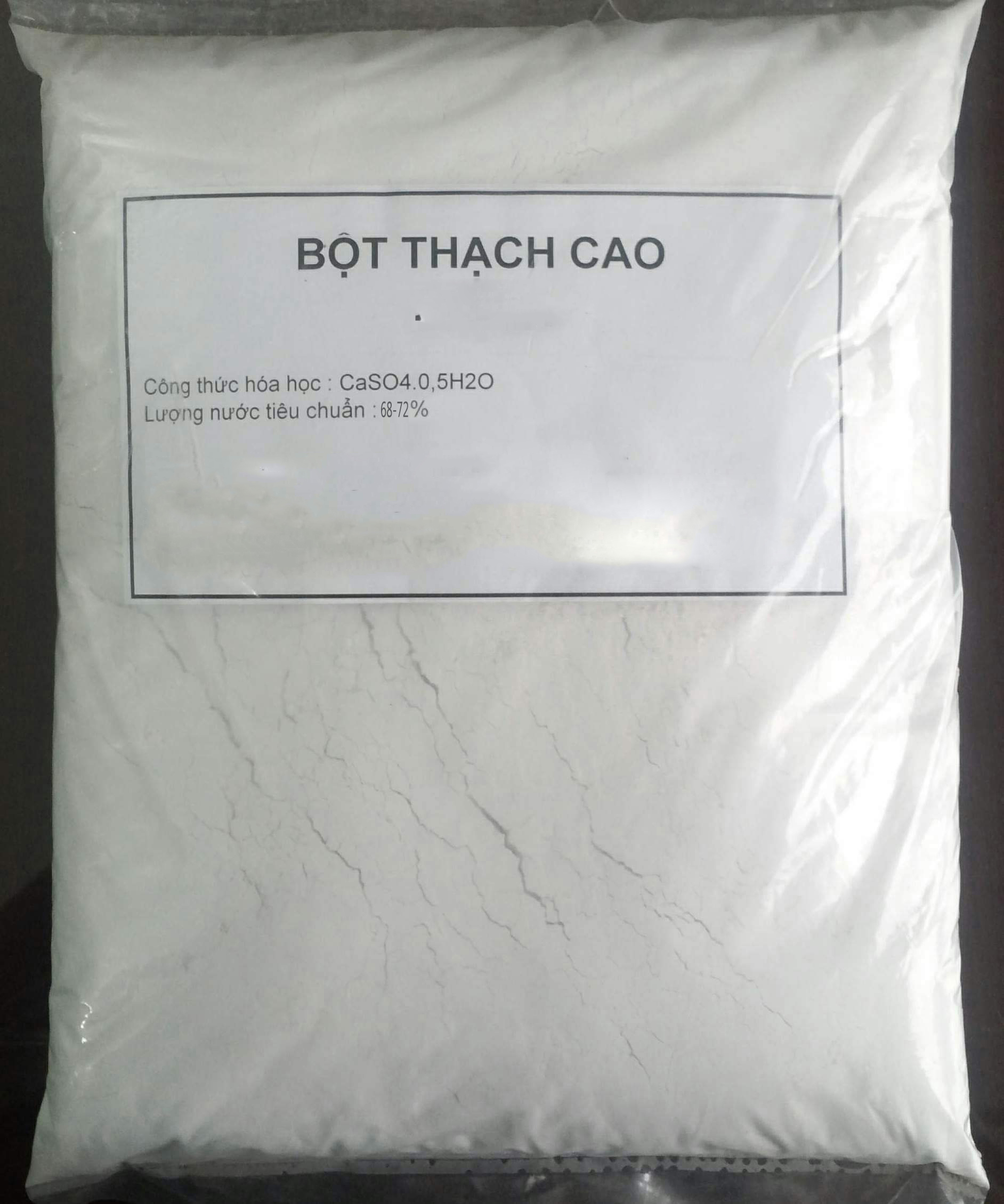 Bột thạch cao trắng nha khoa (Gói 2kg) (Vật liệu Nha Khoa) (WJZH)