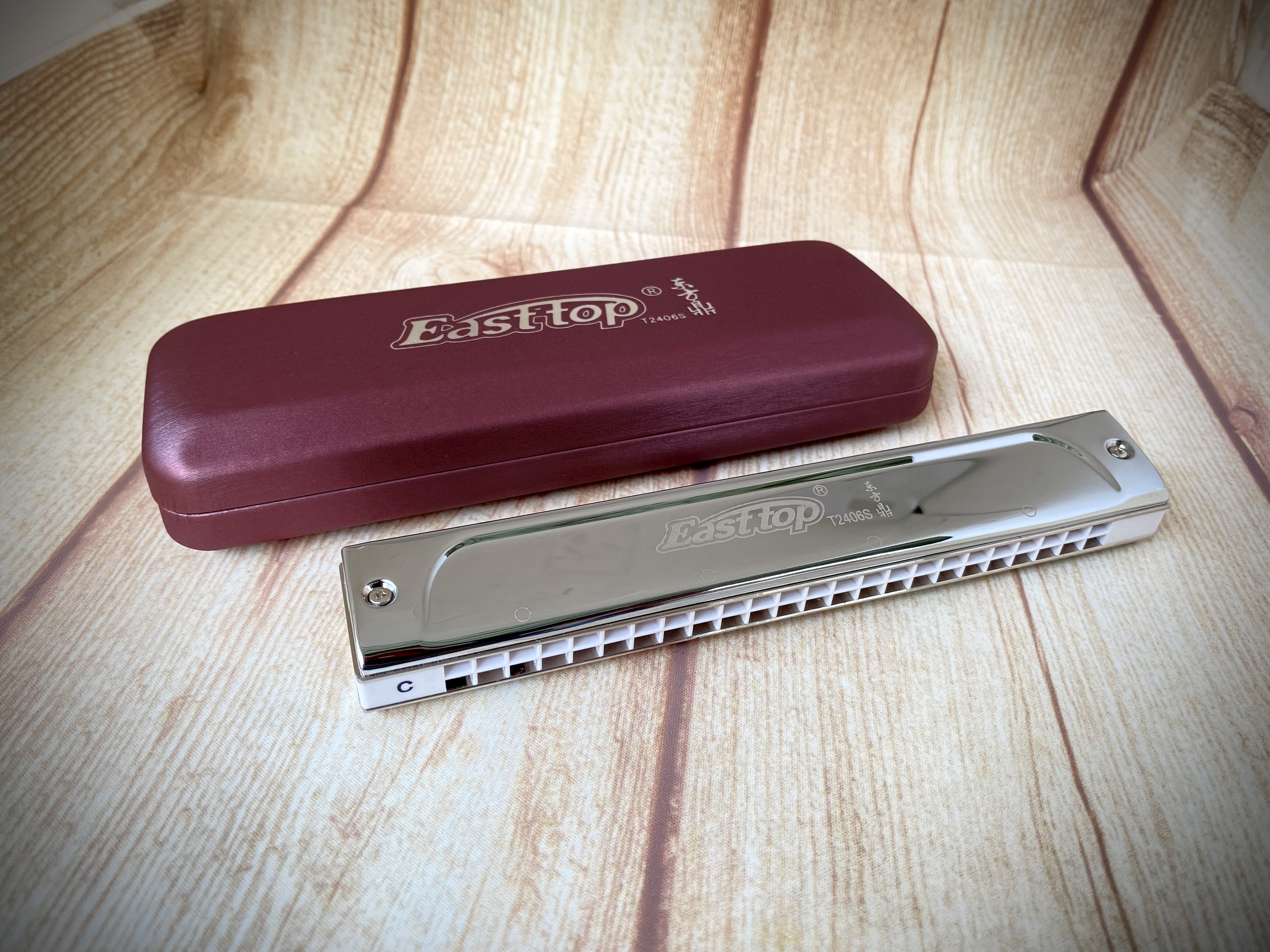Kèn Harmonica Tremolo 24 Easttop T2406S Cao cấp