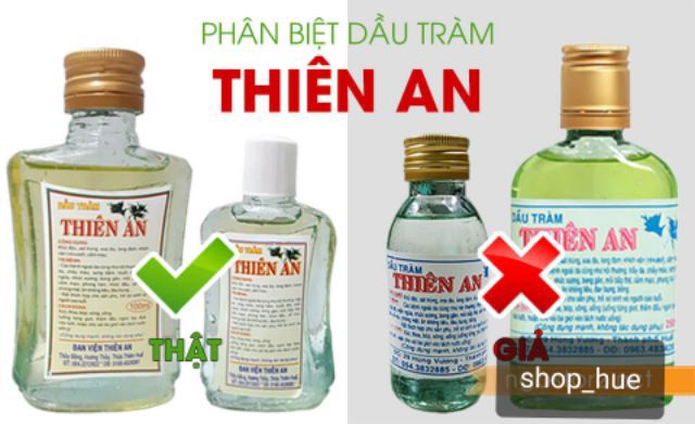 Dầu tràm Thiên An cao cấp tại Huế 100ml