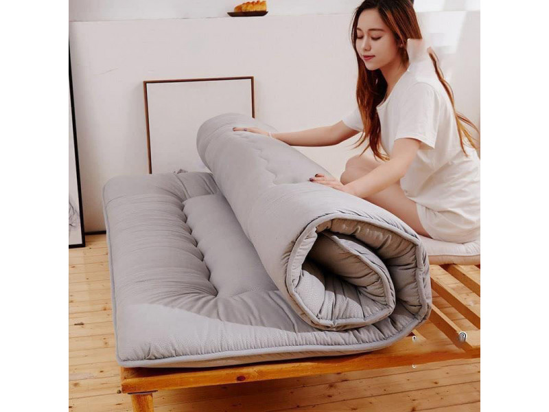 [HCM]Nệm xuất dư Nhật Topper 1m0, 1m2 và 1m4 và 1m6x2m, 1m8x2m màu xám