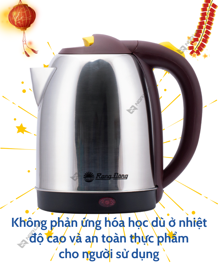 Ấm điện siêu tốc 1,8 lít Rạng Đông (AST18ST2)