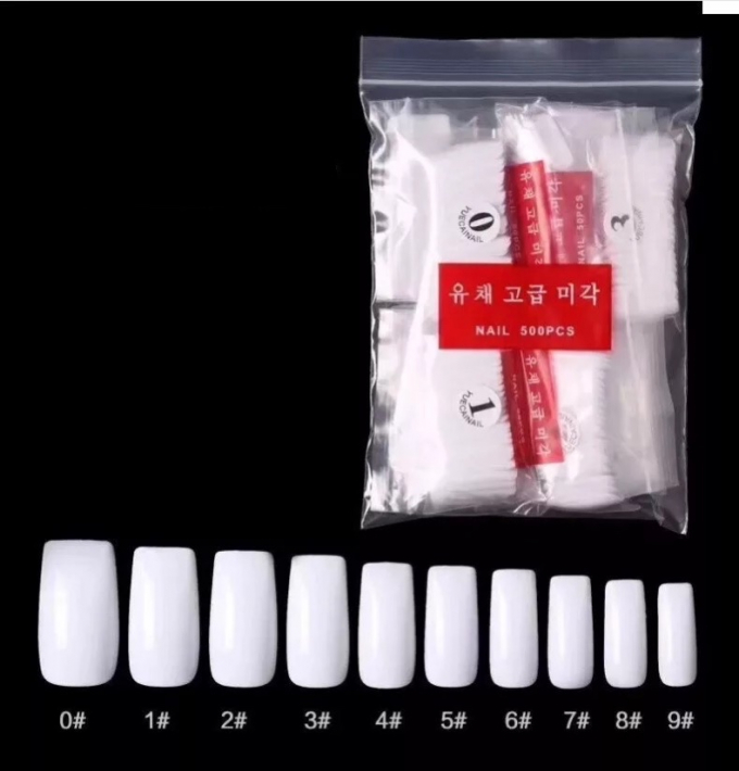 MÓNG TAY GIẢ 500 CÁI ( CÓ MÀU CHỌN ) 004