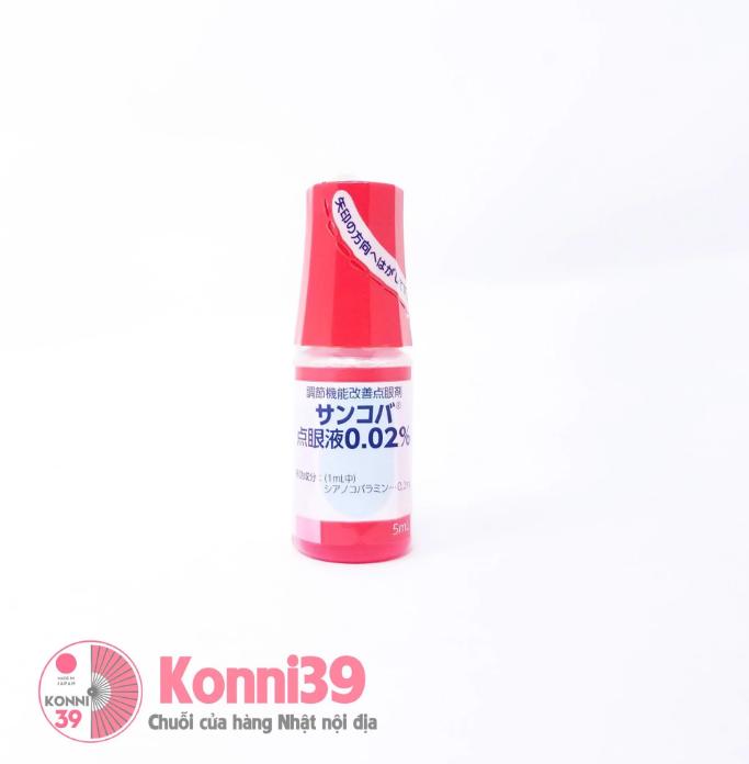 [HCM]NƯỚC NHỎ MẮT HỖ TRỢ CHO MẮT CẬN CỦA NHẬT SANCOBA 5ML - HÀNG NHẬT NỘI ĐỊA NHỎ MẮT CẬN NHẬT BẢN - Ceria Cosmetics Store