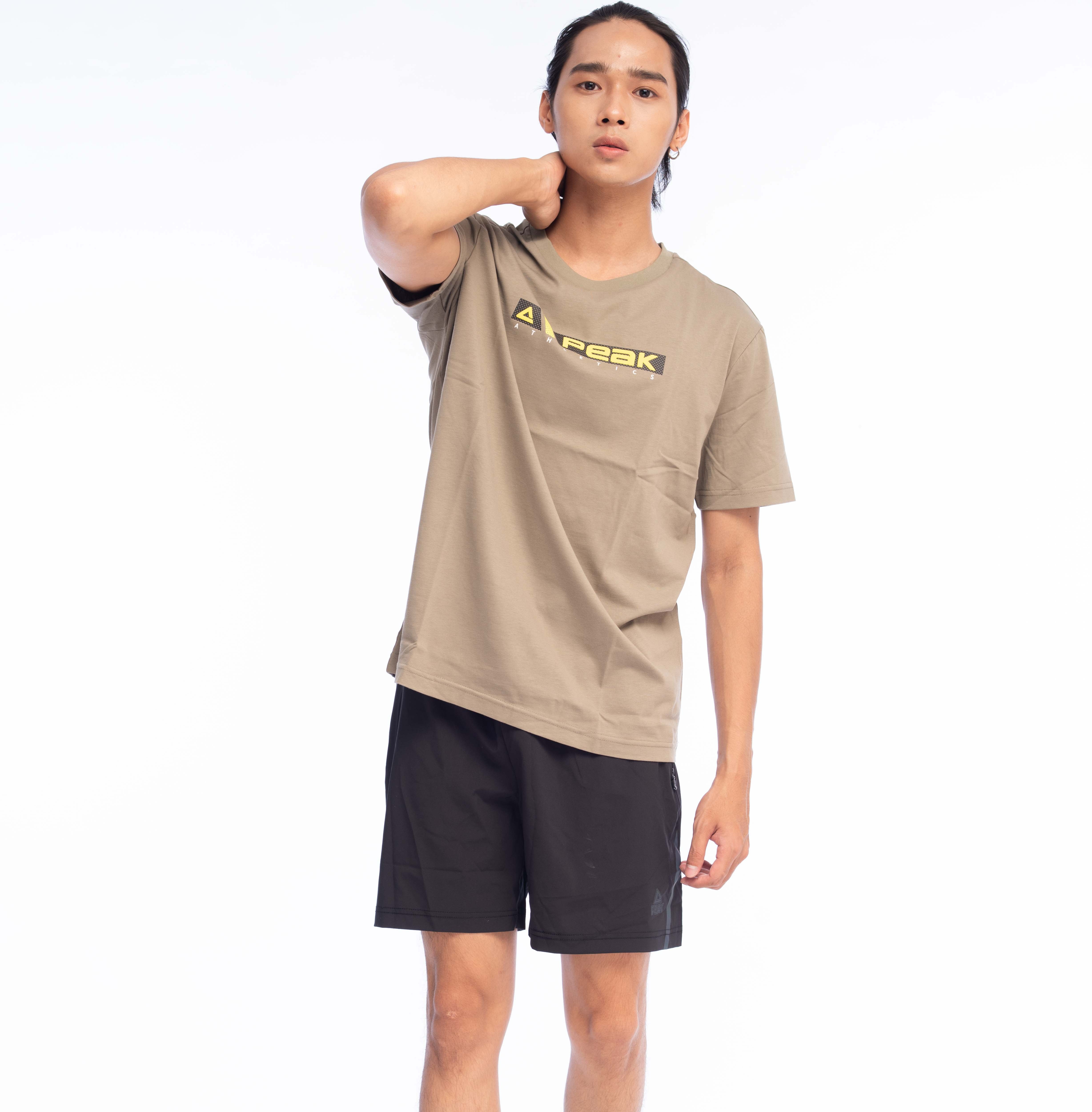 Áo Phông Cổ Tròn Nam PEAK Running FW612163