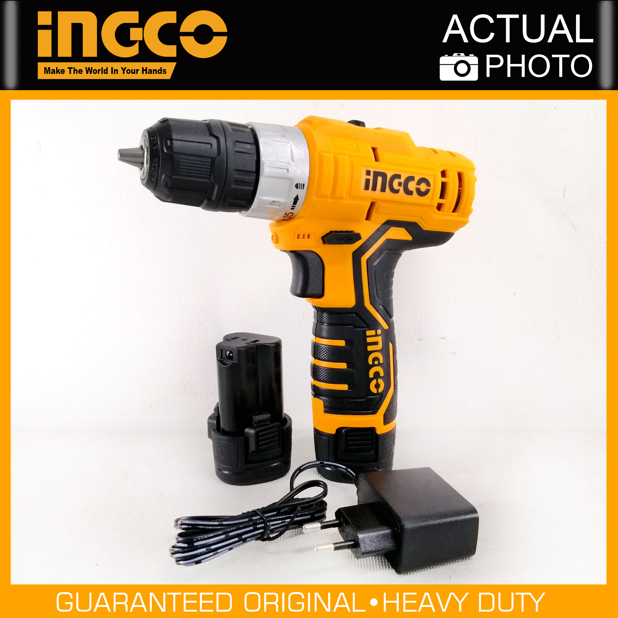 12V Máy khoan vặn vít dùng pin Ingco CDLI1232