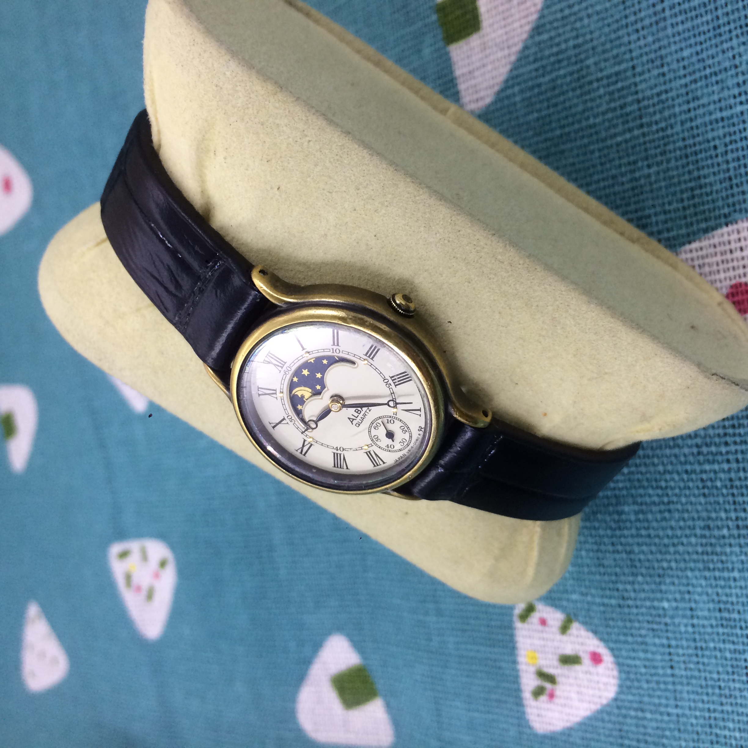Đồng hồ nữ Alba trăng sao ngày Moon Phase