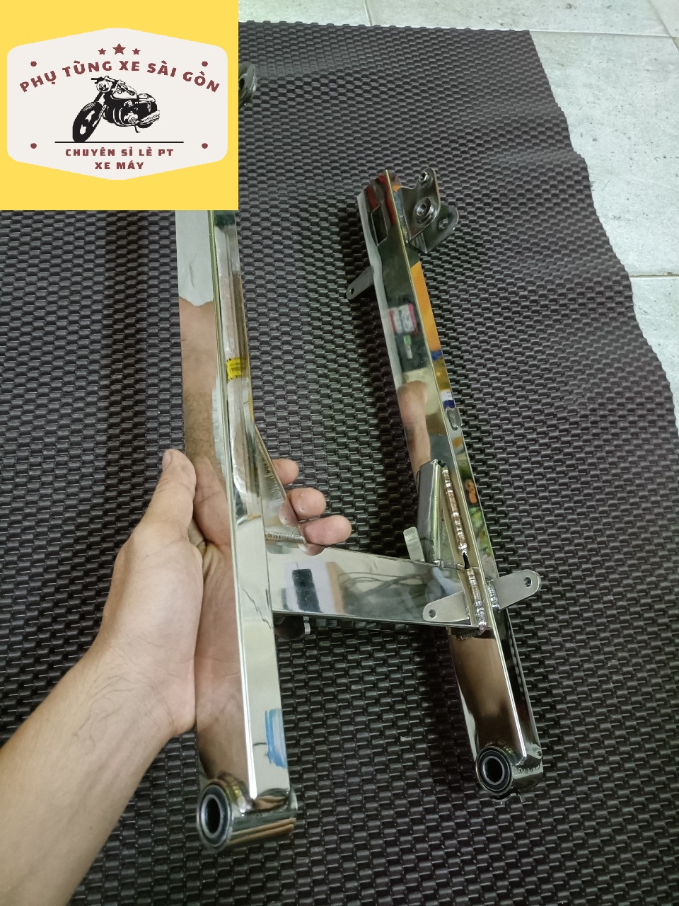 Gấp sau future 125 2018 - 23, future led, blade 110, wave alpha 110 2017 - 23 inox