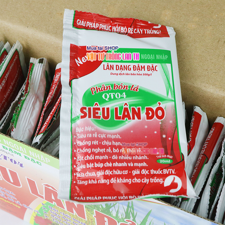 Siêu Lân đỏ phục hồi cho cây - 20ml