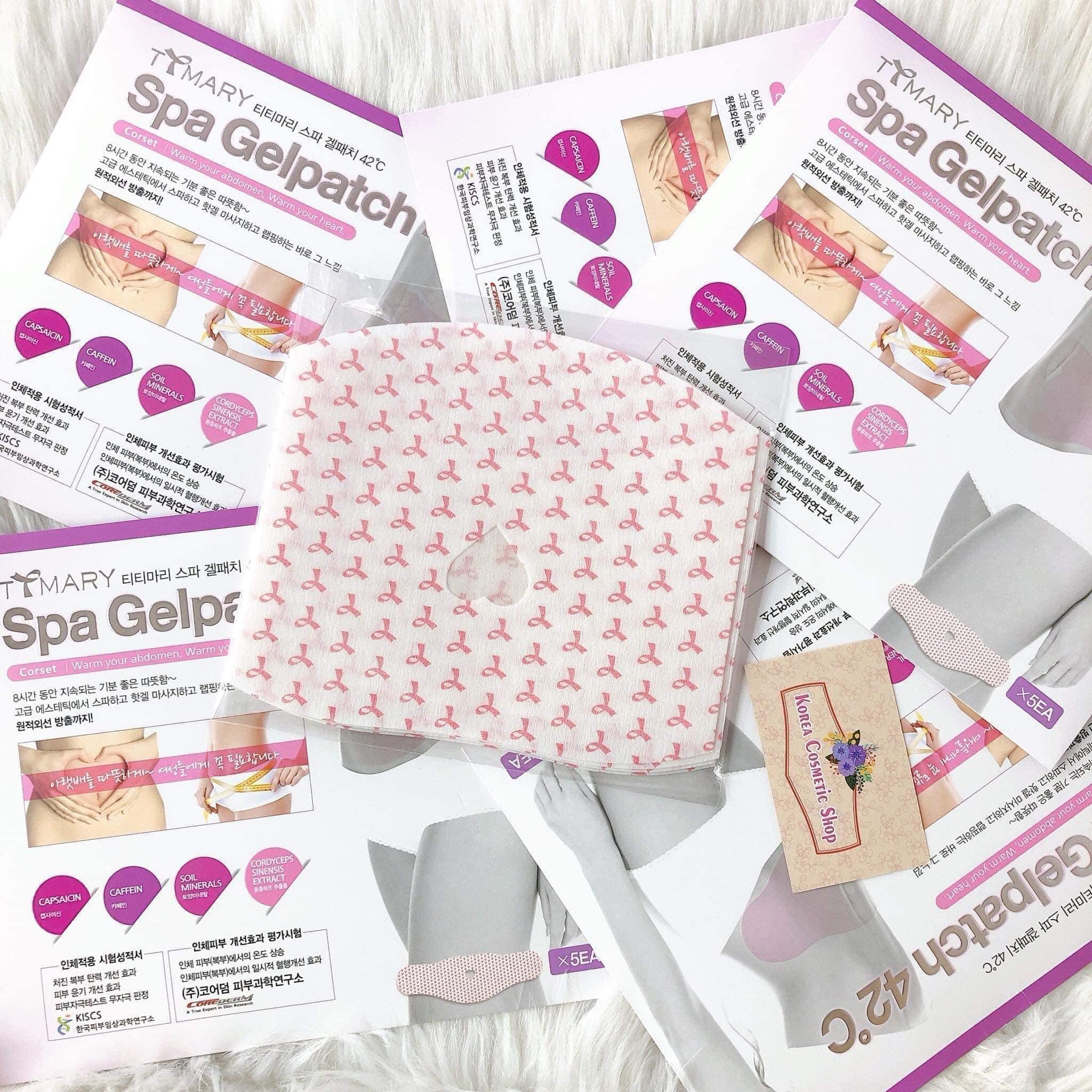 Miếng Dán Tan Mỡ Bụng 42 Độ C Spa Gel Patch