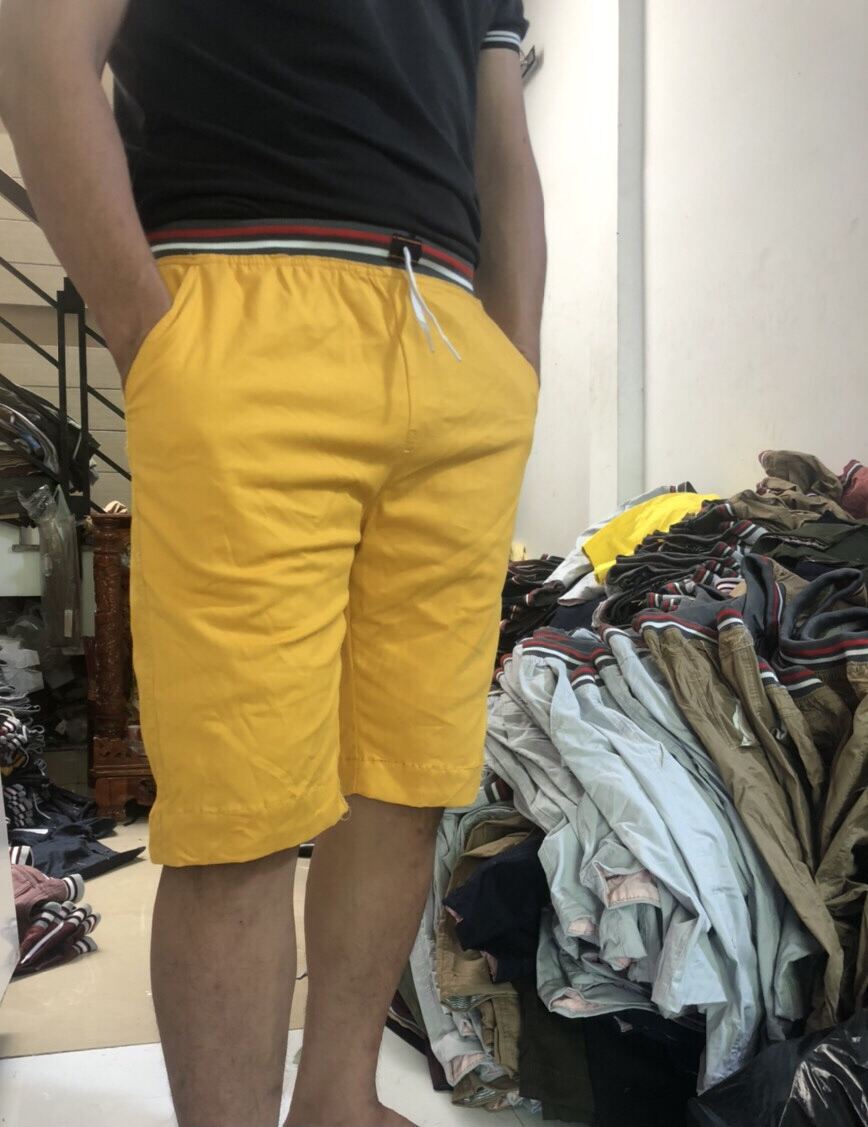 Quần Short KaKi Nam Lưng Thun Cao Cấpht005