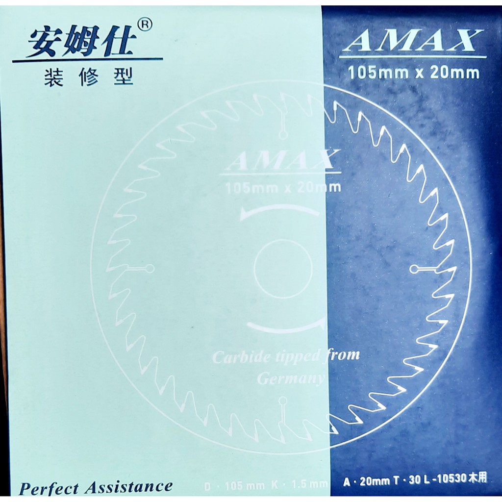 10 Lưỡi cưa gỗ Amax xám ( )