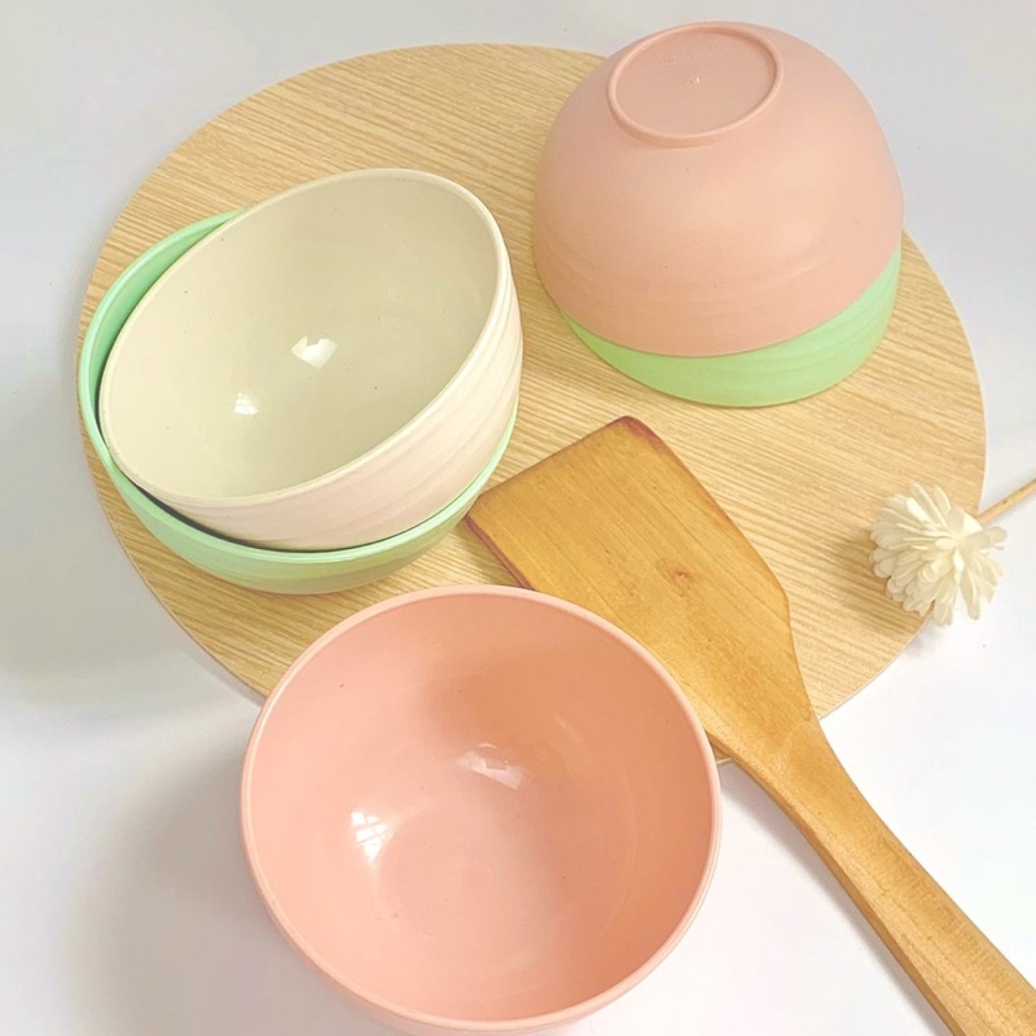 [FLASH SALE 9K] Bát Lúa Mạch , Chén Lúa Mạch Kiểu Dáng Đẹp Thân Thiện Với Môi Trường