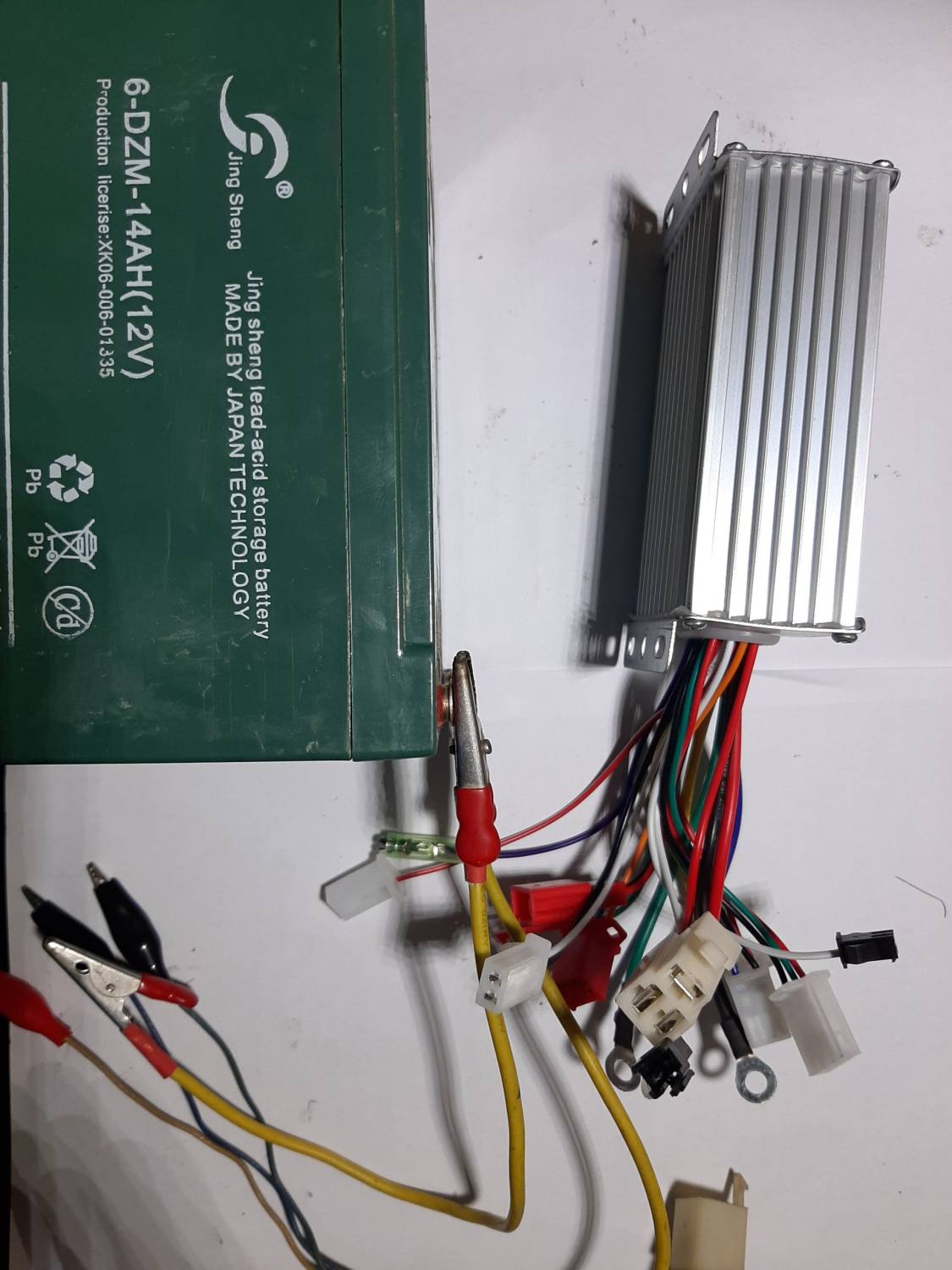 Mạch điều tốc Động cơ 3 Pha BLDC 12V-250/350w ( BLDC motor speed regulator 12V250w/350w)
