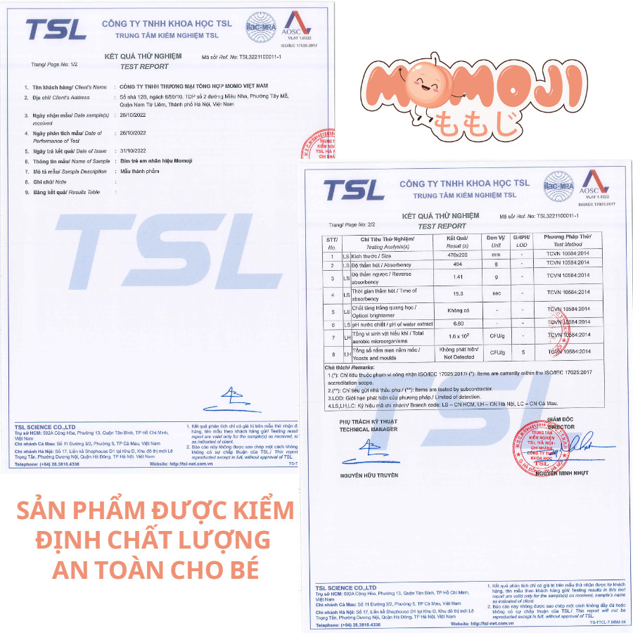 Tã Bỉm Dán  Momoji Siêu thấm hút S60