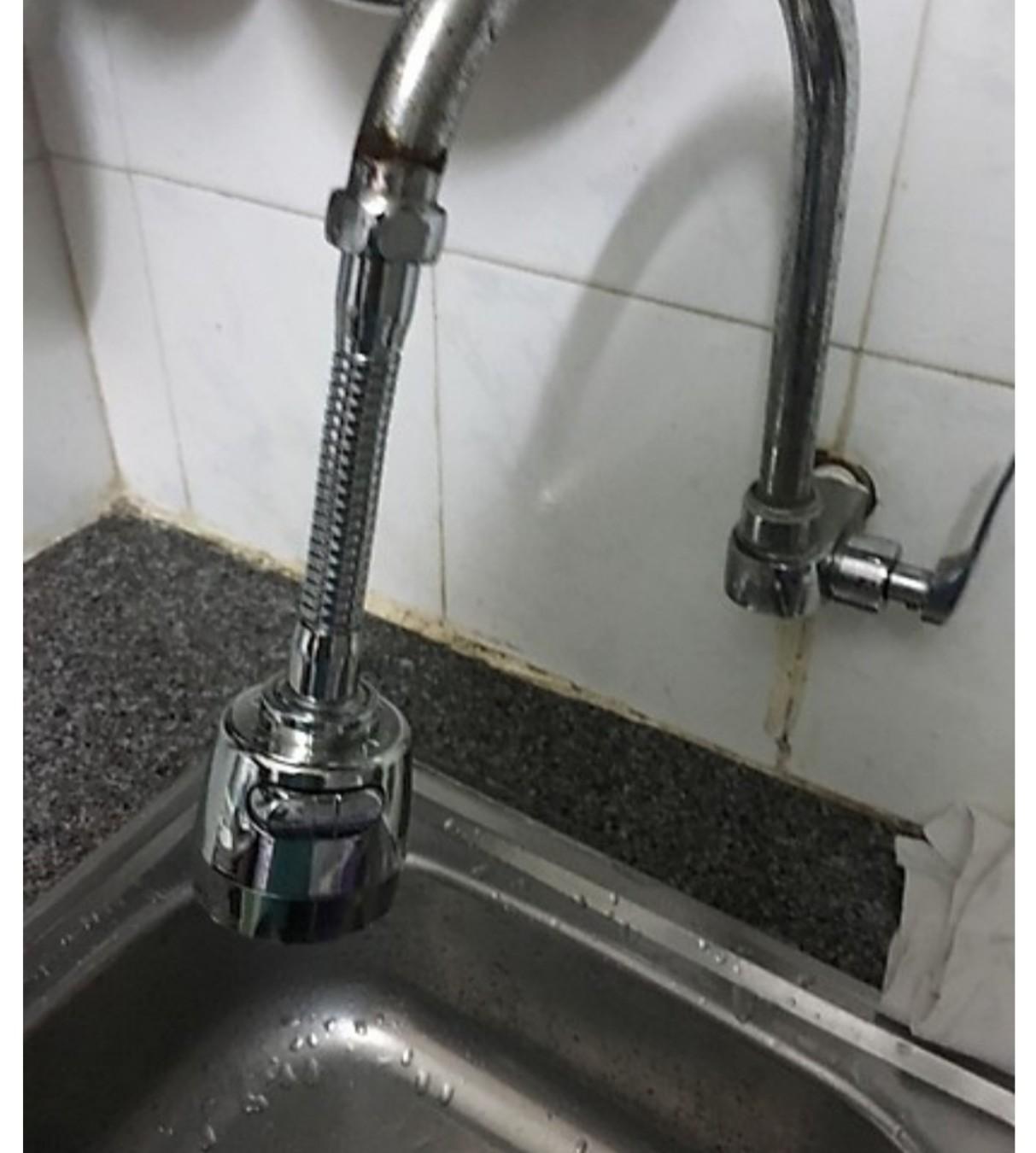 [HCM]Đầu vòi rửa bát tăng áp lực nước 2 chế độ phun