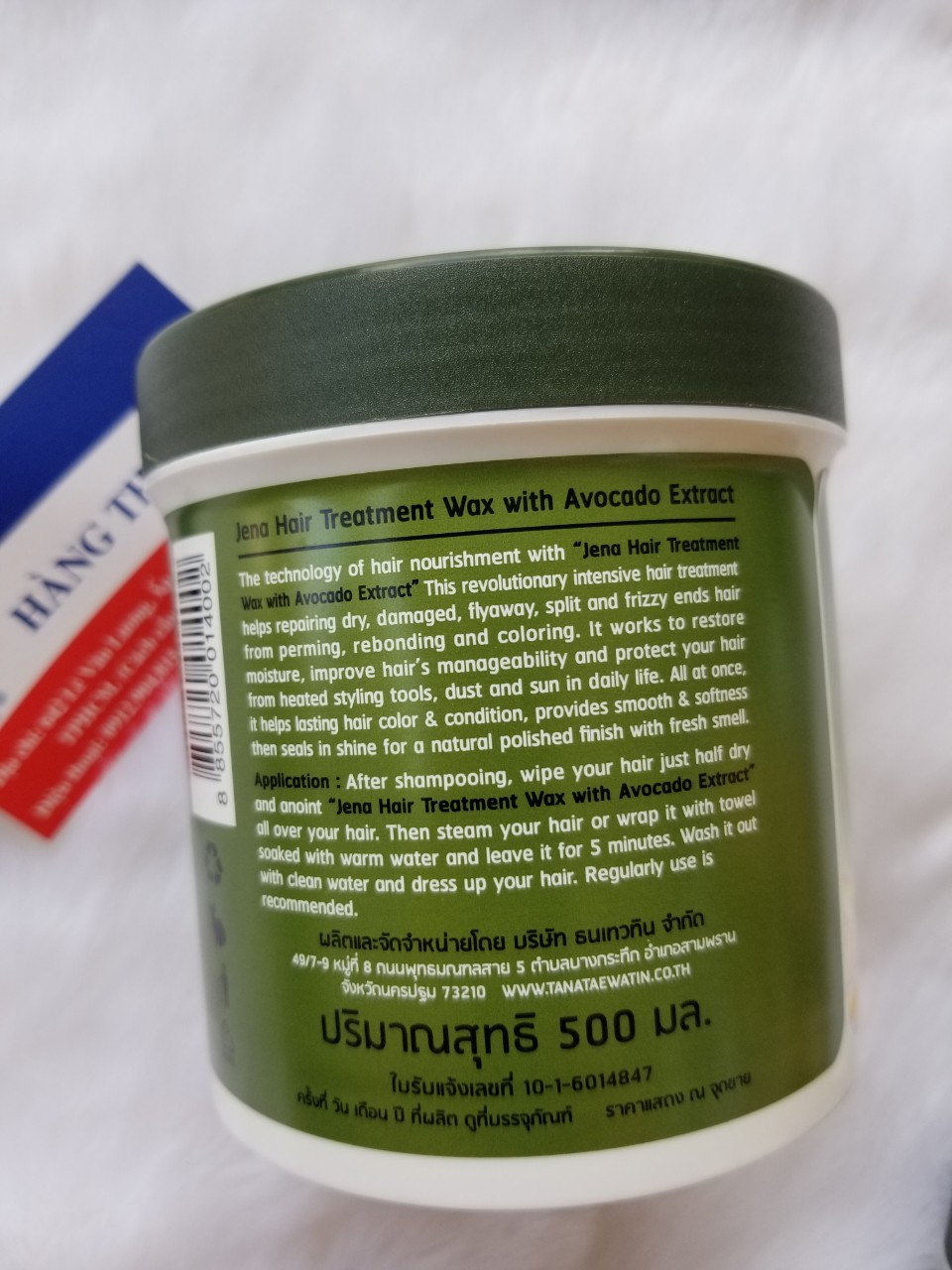 [HCM]Ủ tóc BƠ JENA Thái Lan 500ml